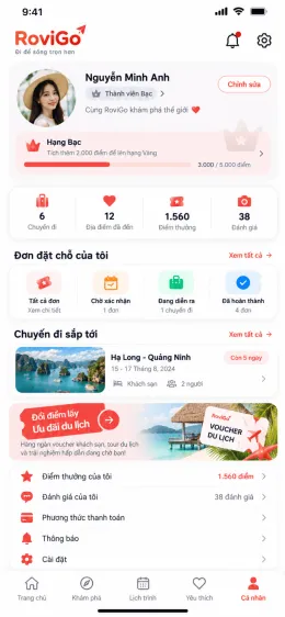 App du lịch - Booking Tour